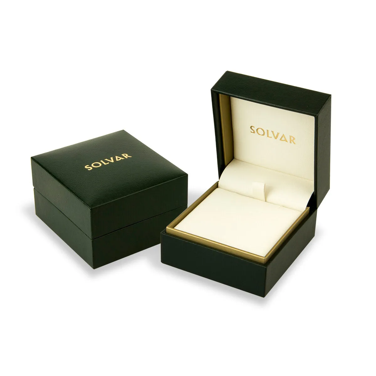 14K Gold Small Shamrock Necklace