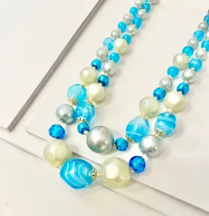 1960's stunning necklace... so colorful!