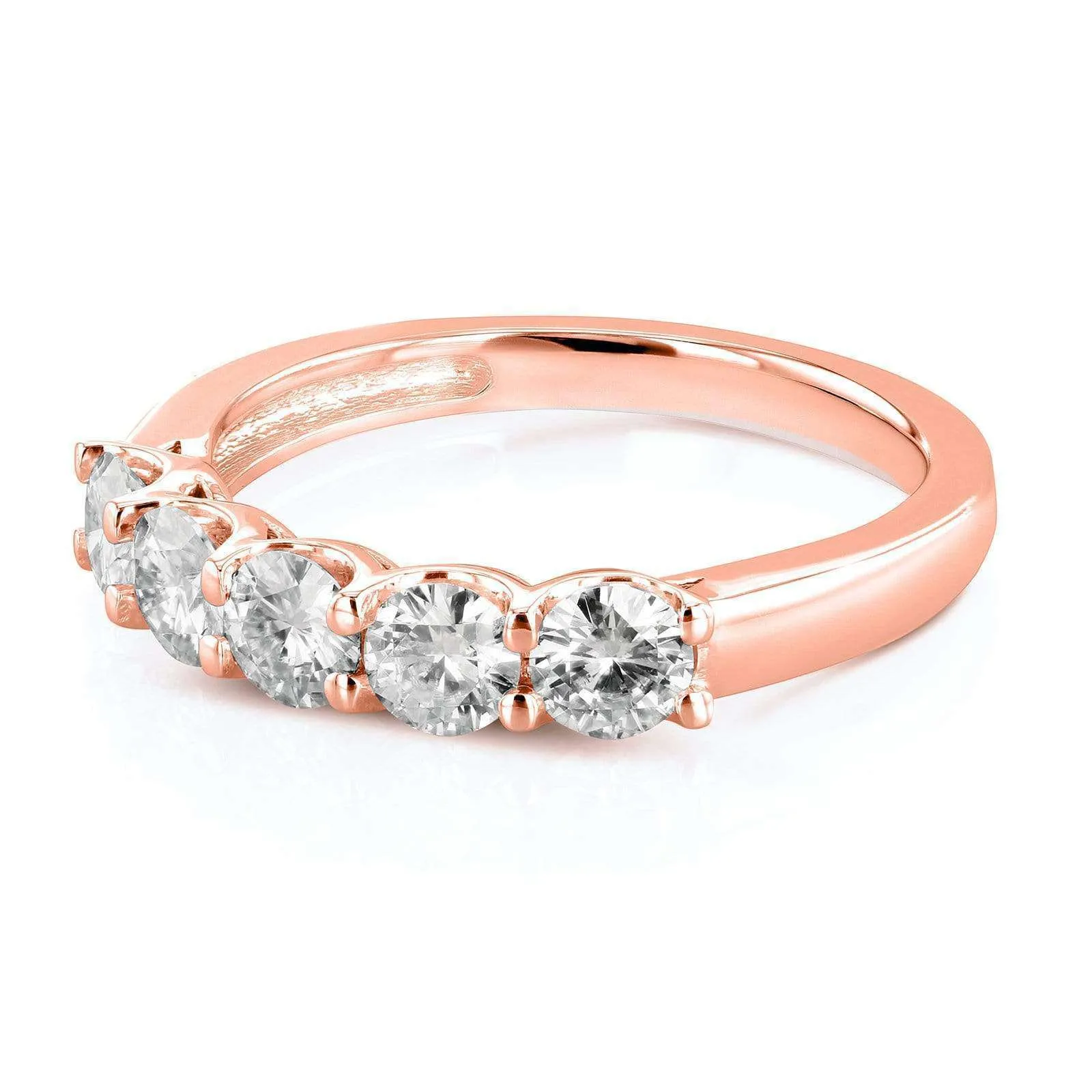 1ct 5-Stone Rose Ring