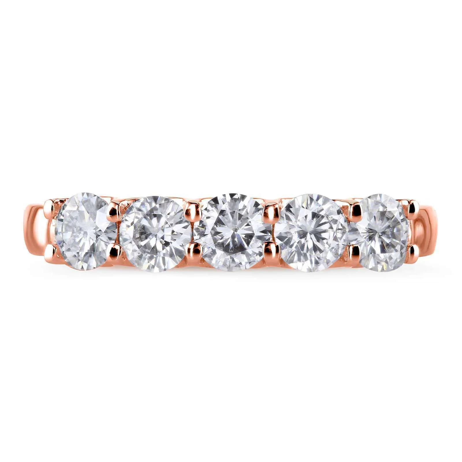 1ct 5-Stone Rose Ring