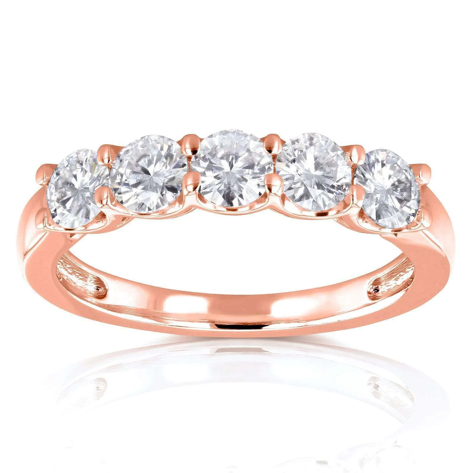 1ct 5-Stone Rose Ring