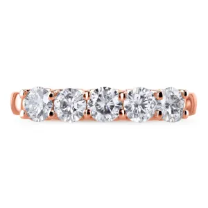 1ct 5-Stone Rose Ring