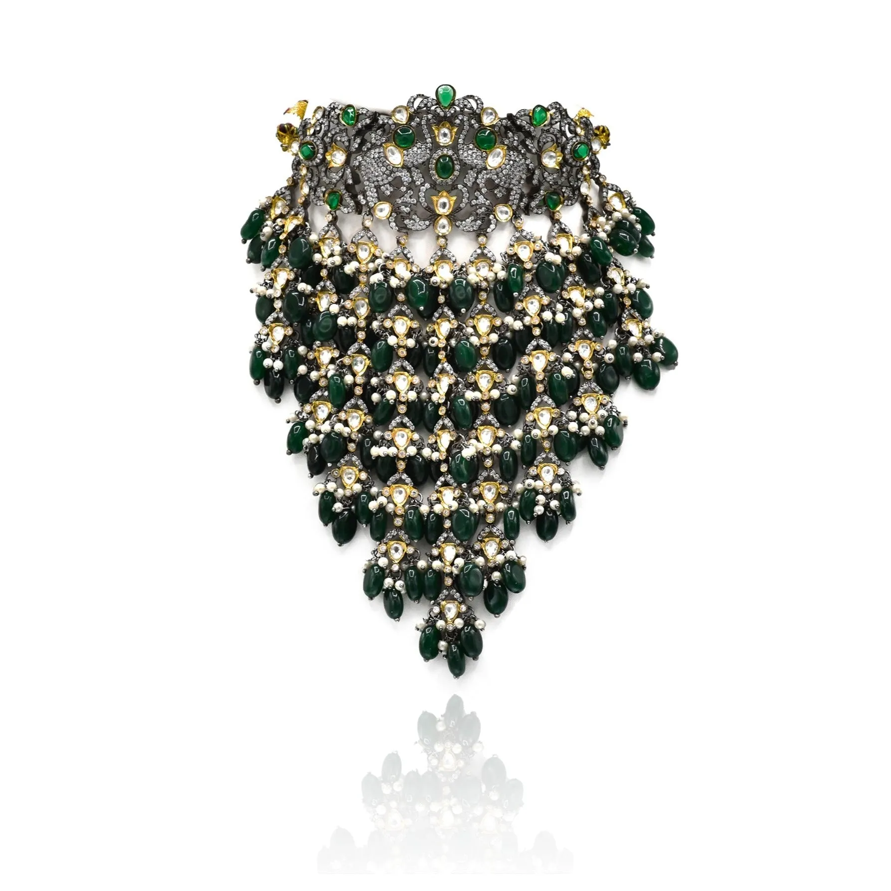 Aamiya Victorian Choker Necklace Set