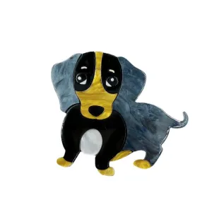 Acrylic Dog Brooches For Women Unisex Lovely Pets Animal Party Casual Brooch