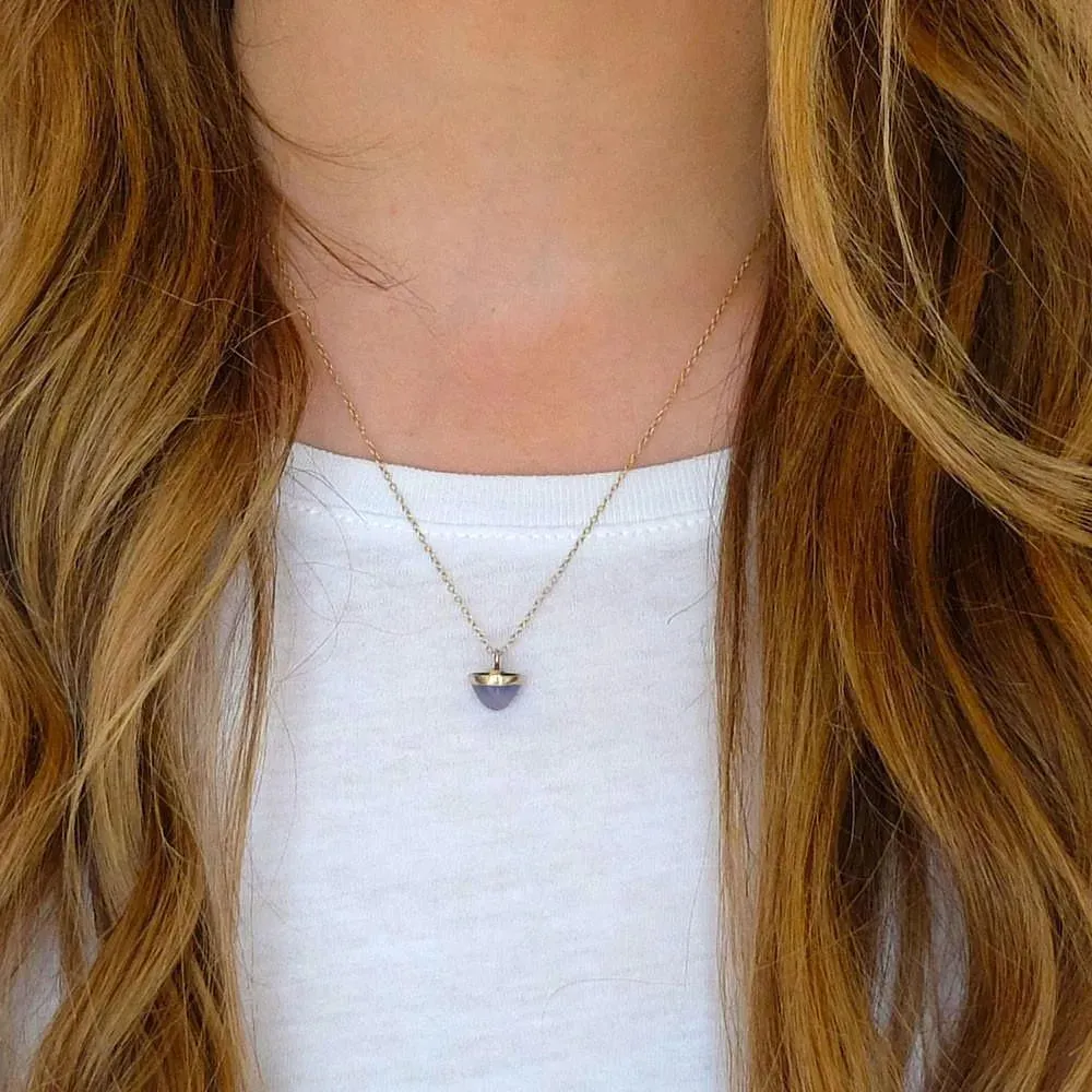 Antique Edwardian Chalcedony Necklace