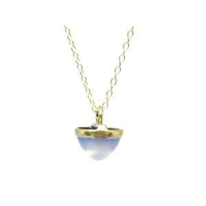 Antique Edwardian Chalcedony Necklace