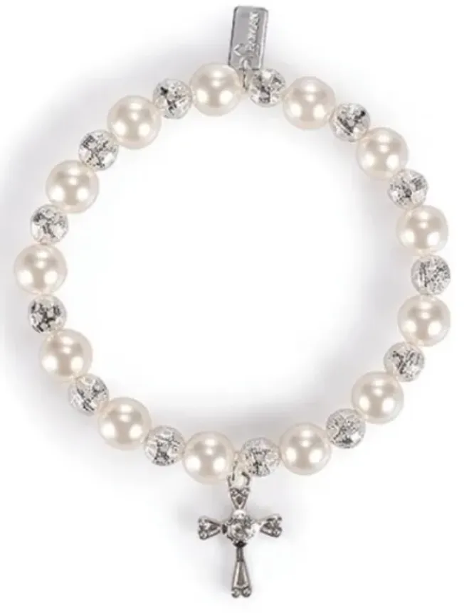 Baby to Bride Bracelet 6"L Stretch