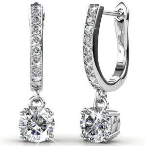 Beatrix Elegance Earrings  | Clear