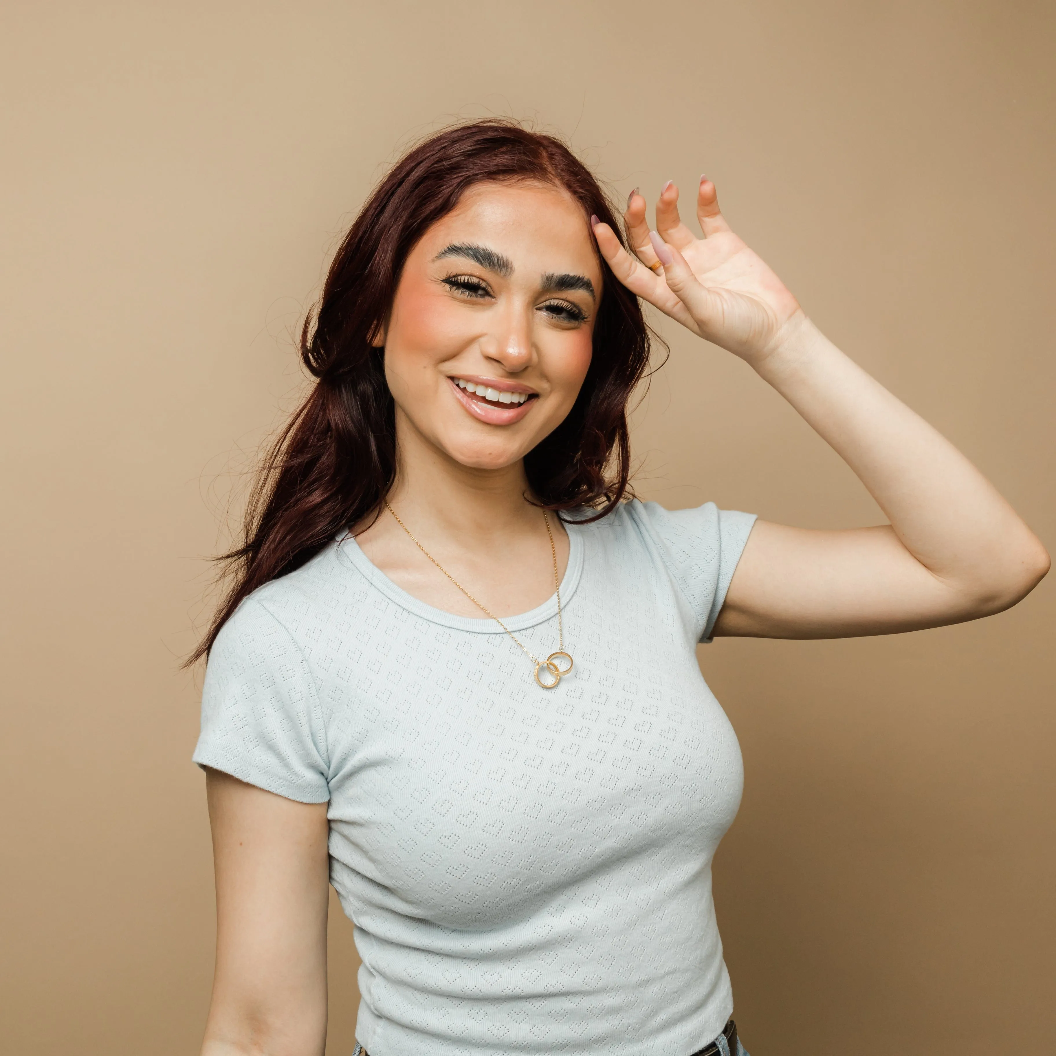 Best Friends "Hold on" Interlaced Necklace Set