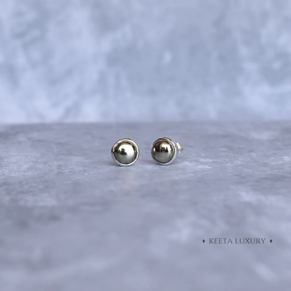 Boho Elegance - Pyrite Earrings