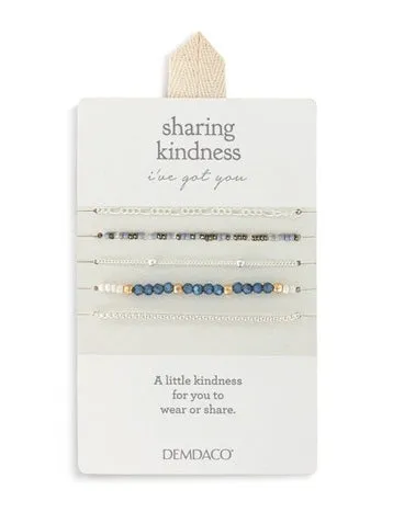 Bracelet 5pk Smoke Silver Color 1004440287