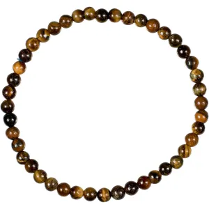 Bracelet Elastic 4mm - Tiger Eye
