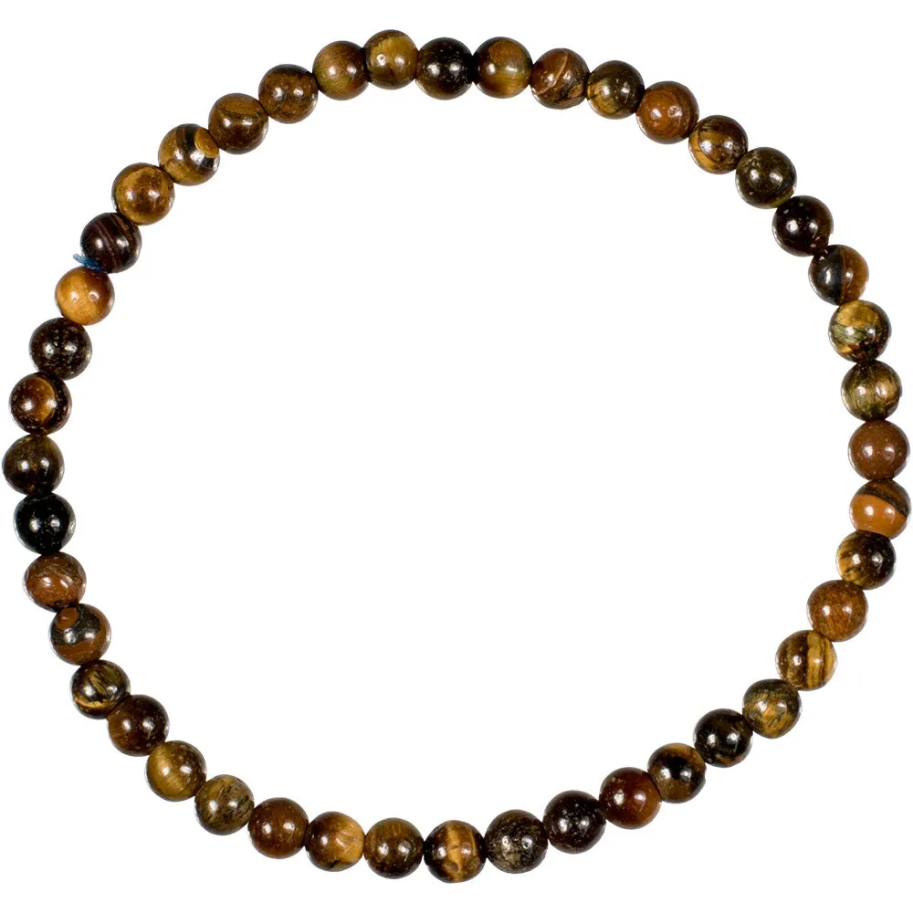 Bracelet Elastic 4mm - Tiger Eye