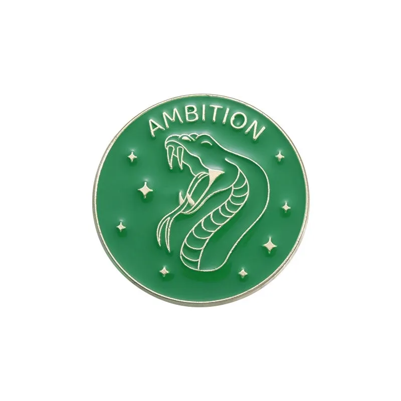 Cartoon Style Cowboy Style Animal Round Letter Alloy Stamping Stoving Varnish Plating Unisex Brooches
