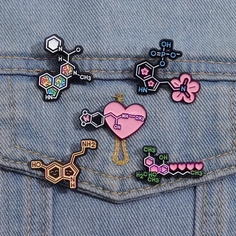 Cartoon Style Cute Animal Letter Heart Shape Alloy Stamping Stoving Varnish Unisex Brooches
