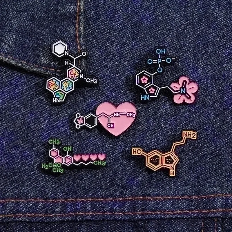 Cartoon Style Cute Animal Letter Heart Shape Alloy Stamping Stoving Varnish Unisex Brooches