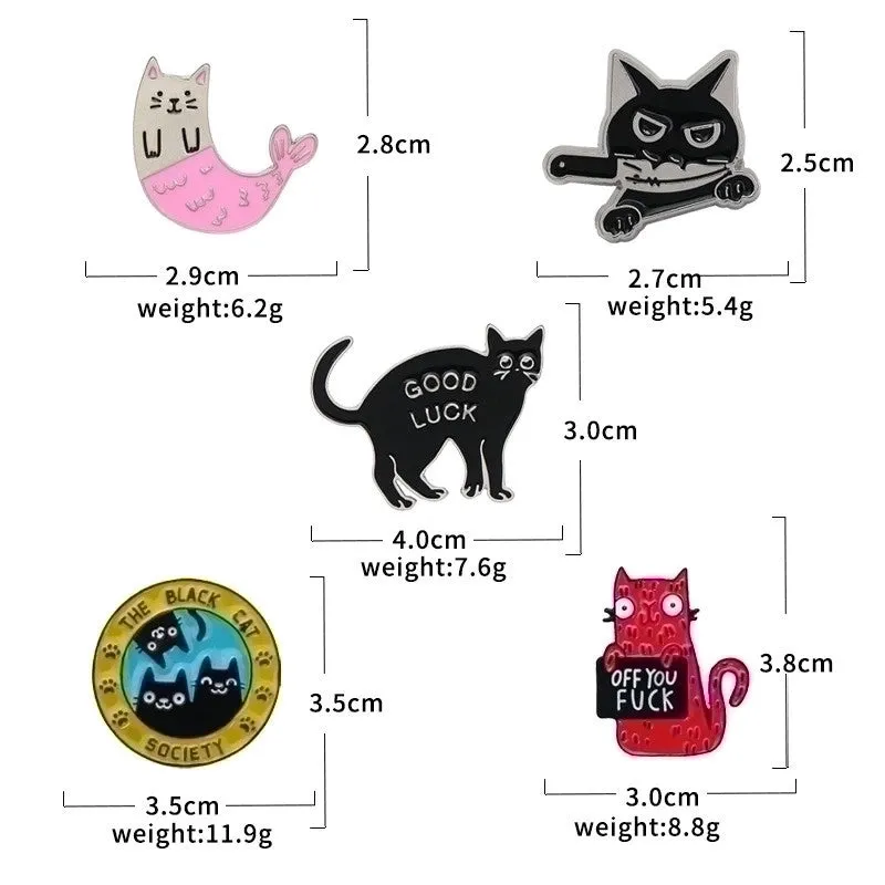 Cartoon Style Cute Cowboy Style Animal Alloy Stoving Varnish Plating Kid's Unisex Brooches Collar Pin