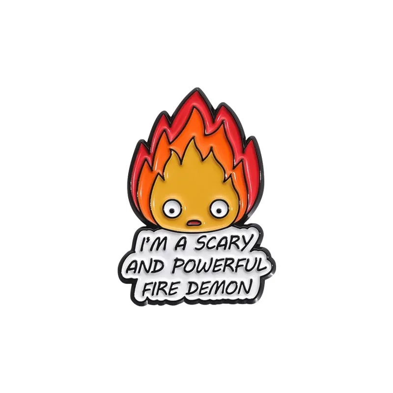 Cartoon Style Cute Cowboy Style Letter Flame Alloy Stamping Stoving Varnish Plating Unisex Brooches