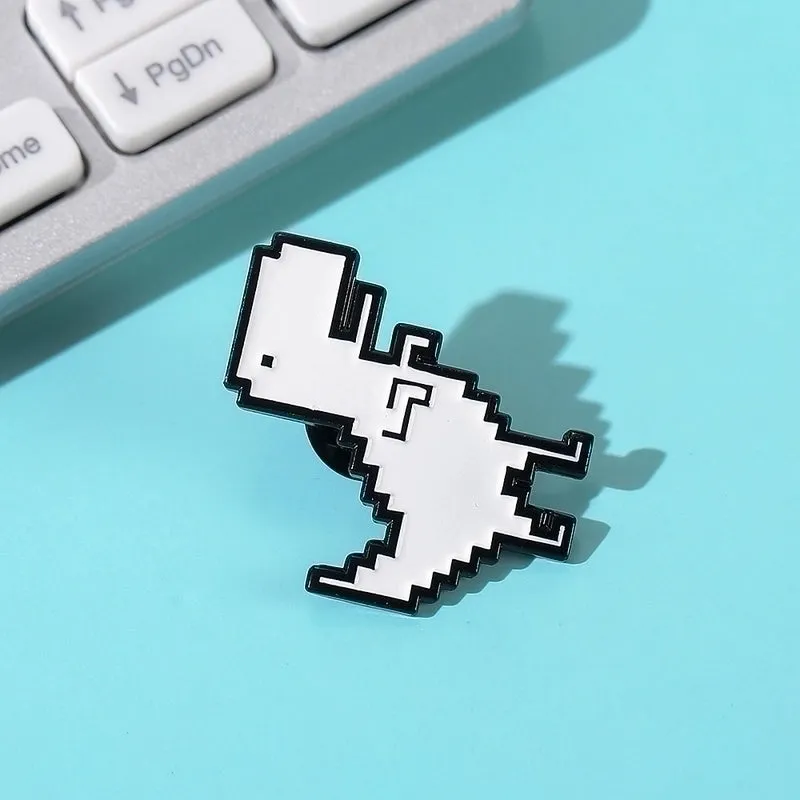 Cartoon Style Pin Animal Metal Plating Unisex Brooches