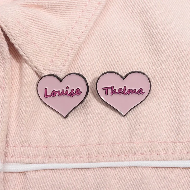 Cartoon Style Sweet Letter Heart Shape Alloy Stamping Stoving Varnish Plating Unisex Brooches