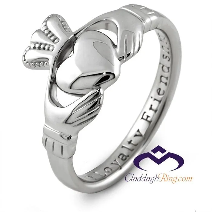 Claddagh Ring Ladies Sterling Silver SL-SL92