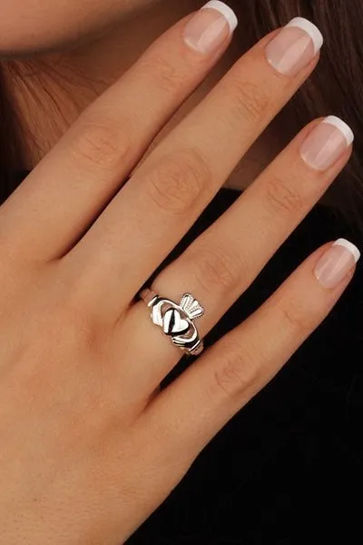 Claddagh Ring Ladies Sterling Silver SL-SL92