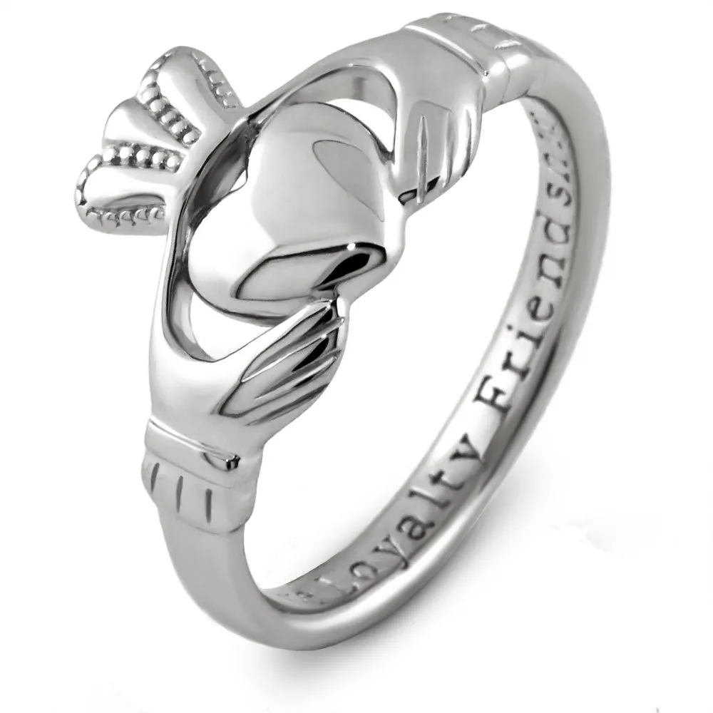 Claddagh Ring Ladies Sterling Silver SL-SL92