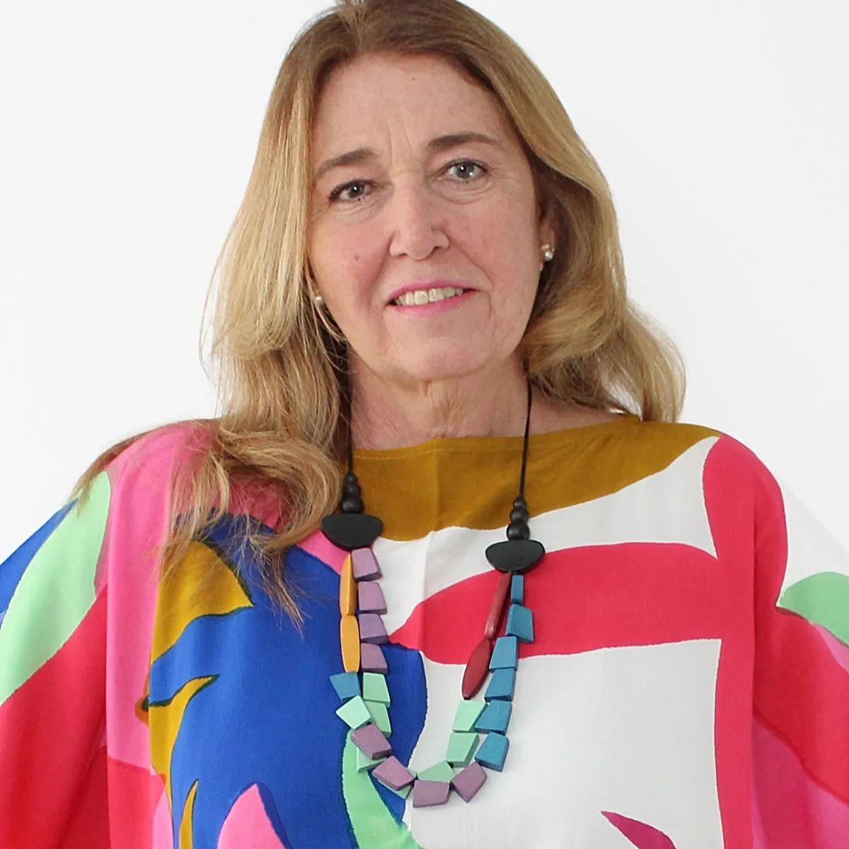 Colorful Geometric Mika Necklace