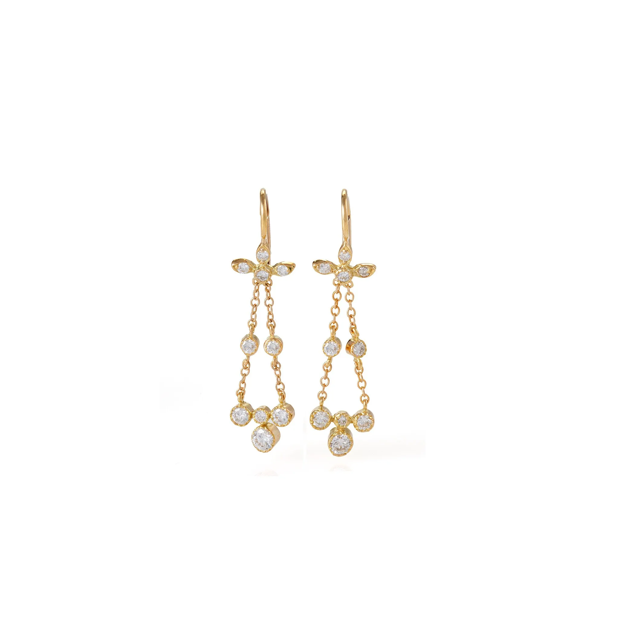 Contemporary Flexible Drop Earrings