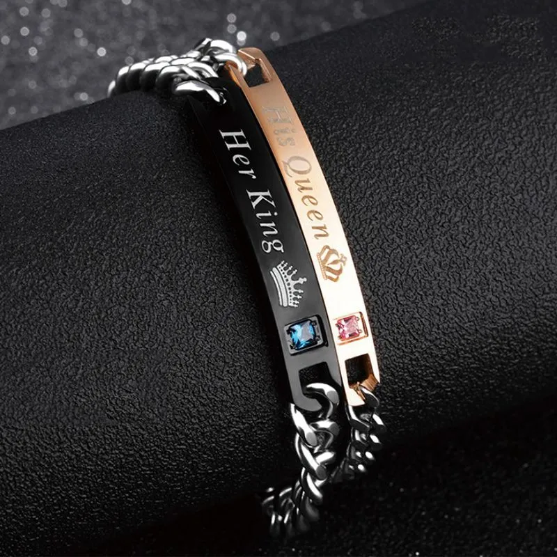 Custom Couple Bracelet for Your Lover, Personalized Couples Bracelets for Him,Her