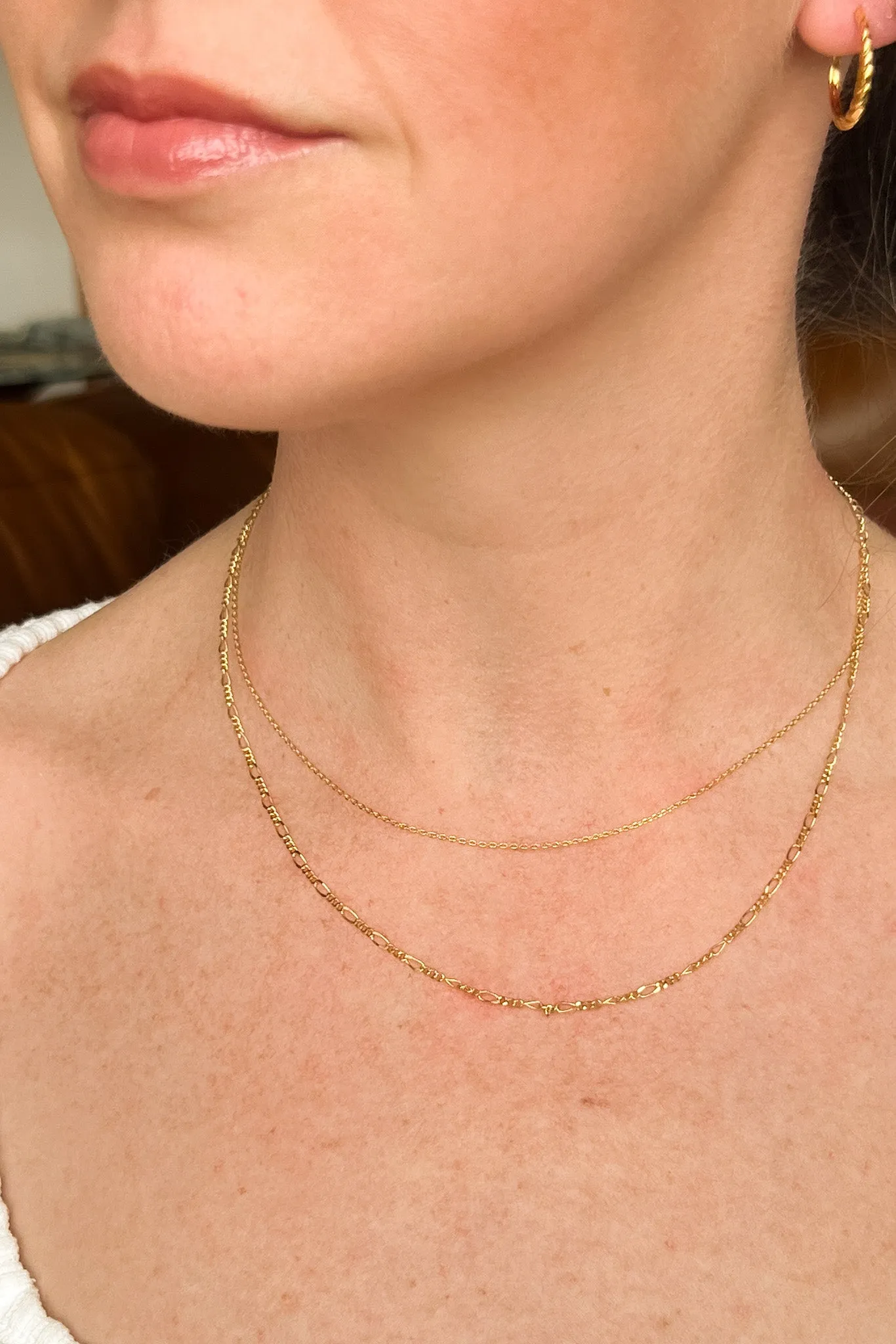 Dainty Layered Chain Necklace