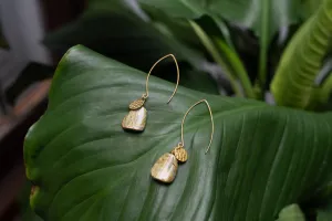 Easy Elegance Earrings - Unakite