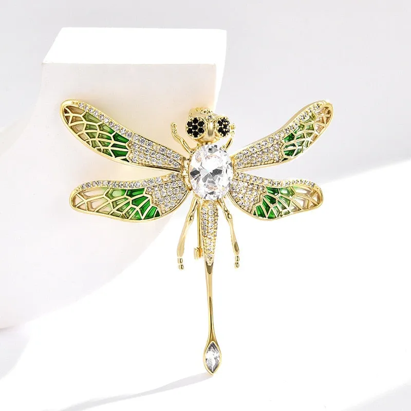 Elegant Wings Can Shake The Dragonfly Brooch Sports Object Brooch Accessories
