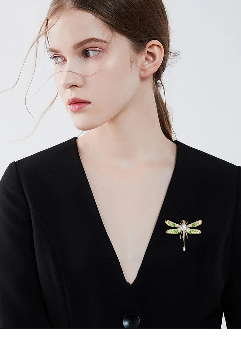 Elegant Wings Can Shake The Dragonfly Brooch Sports Object Brooch Accessories