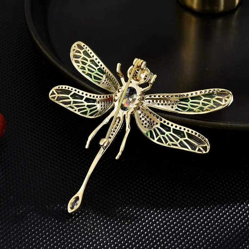 Elegant Wings Can Shake The Dragonfly Brooch Sports Object Brooch Accessories