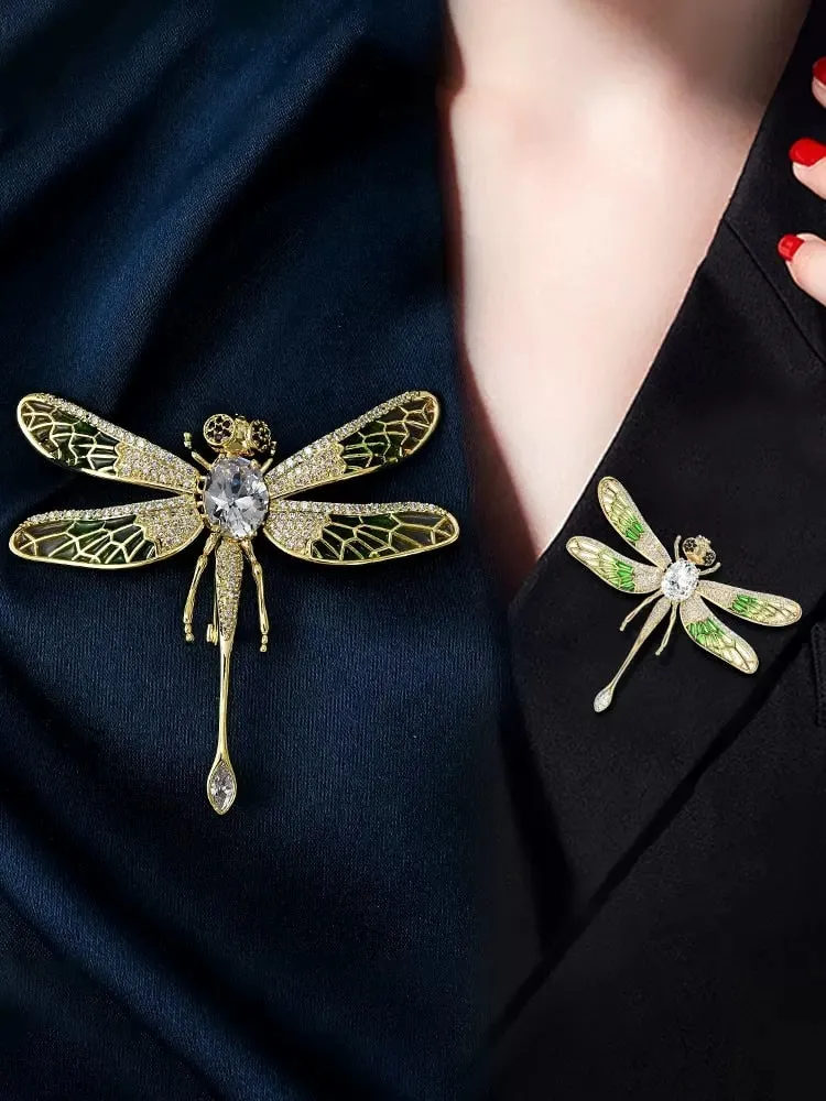 Elegant Wings Can Shake The Dragonfly Brooch Sports Object Brooch Accessories