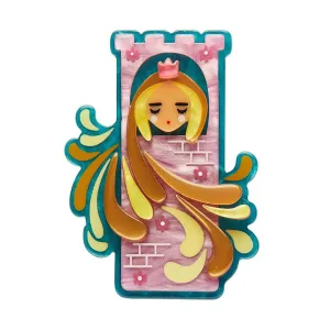 Erstwilder Let Your Hair Down Brooch