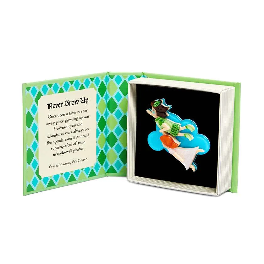 Erstwilder Never Grow Up Brooch