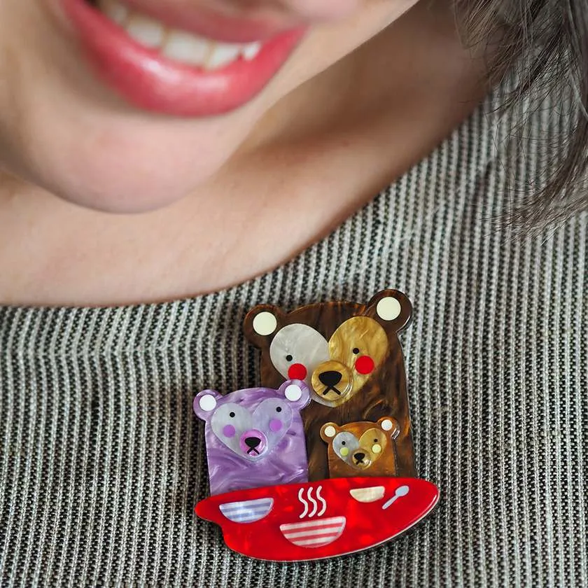 Erstwilder Reluctant Hosts Brooch