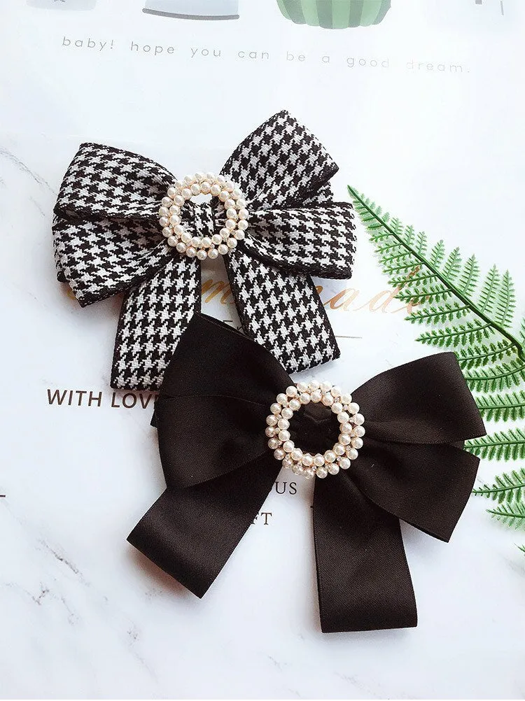 Fashion New School Style Girl Ribbon Brooch