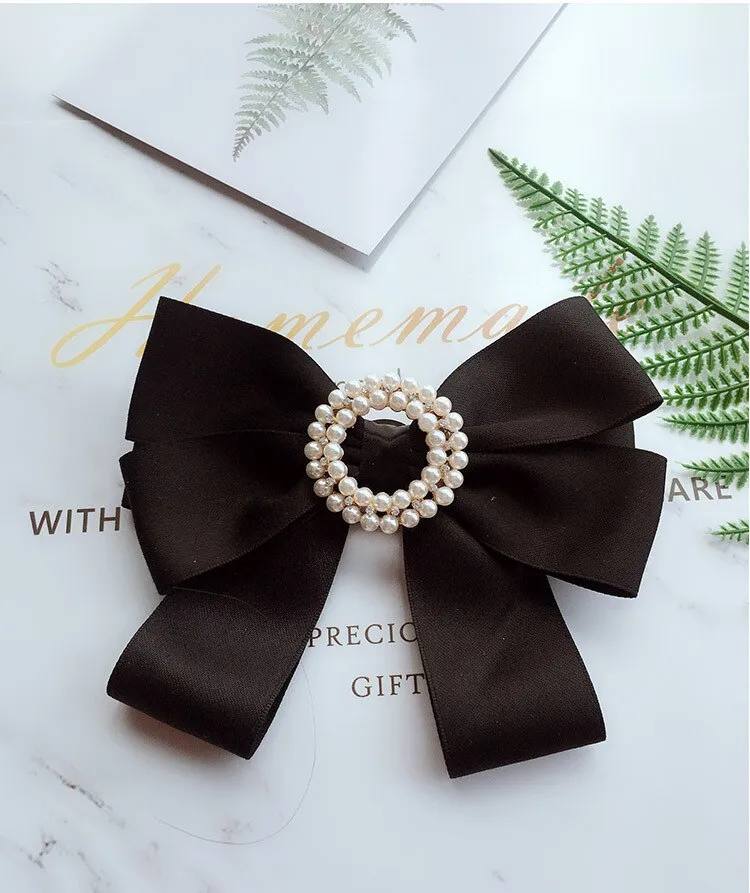 Fashion New School Style Girl Ribbon Brooch