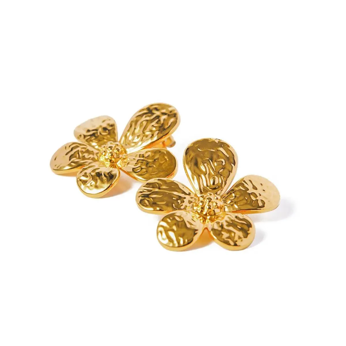 French Tulip Retro Flower Earrings