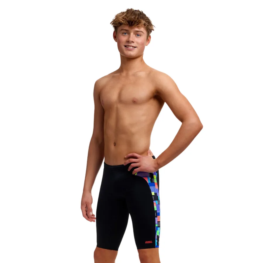 Funky Trunks Boys Training Jammers FTS003B - Chip Set