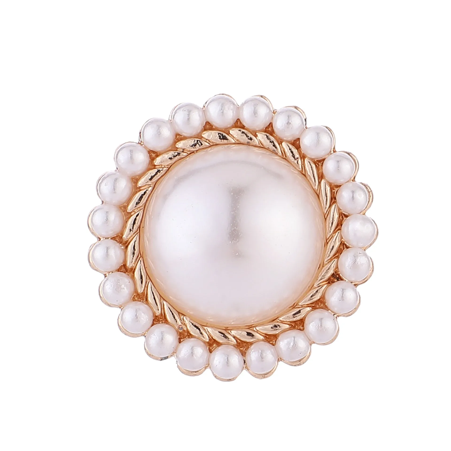 High-end Crystal Flower Magnet Brooches