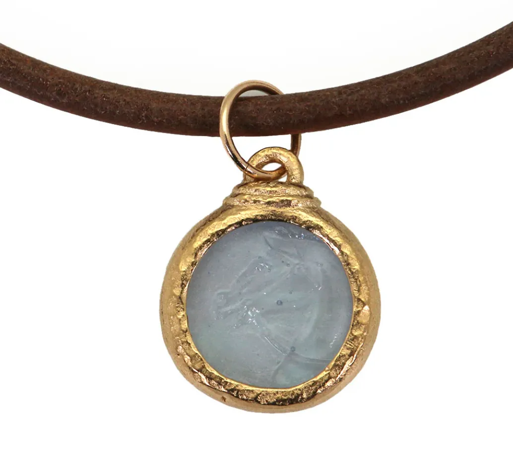 Horse Charm Fob Necklace