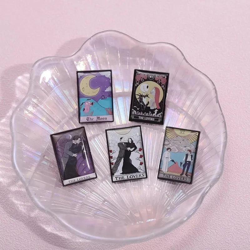 IG Style Simple Style Pin Card Cartoon Character Zinc Alloy Plating Unisex Brooches