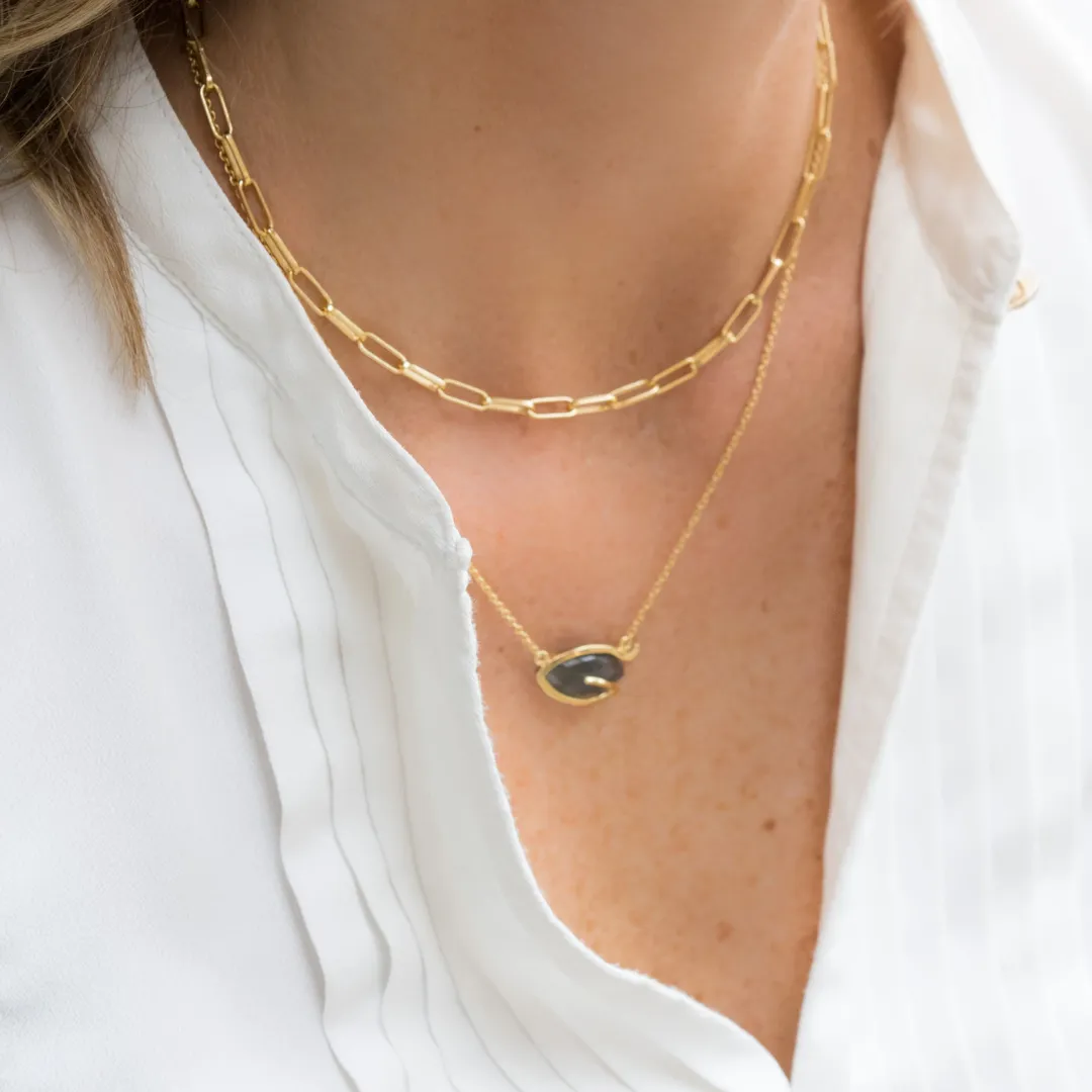 Kimberly James Jewelry Paper Clip Choker