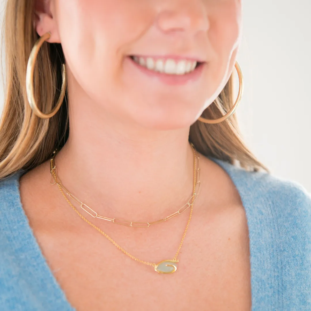 Kimberly James Jewelry Paper Clip Choker