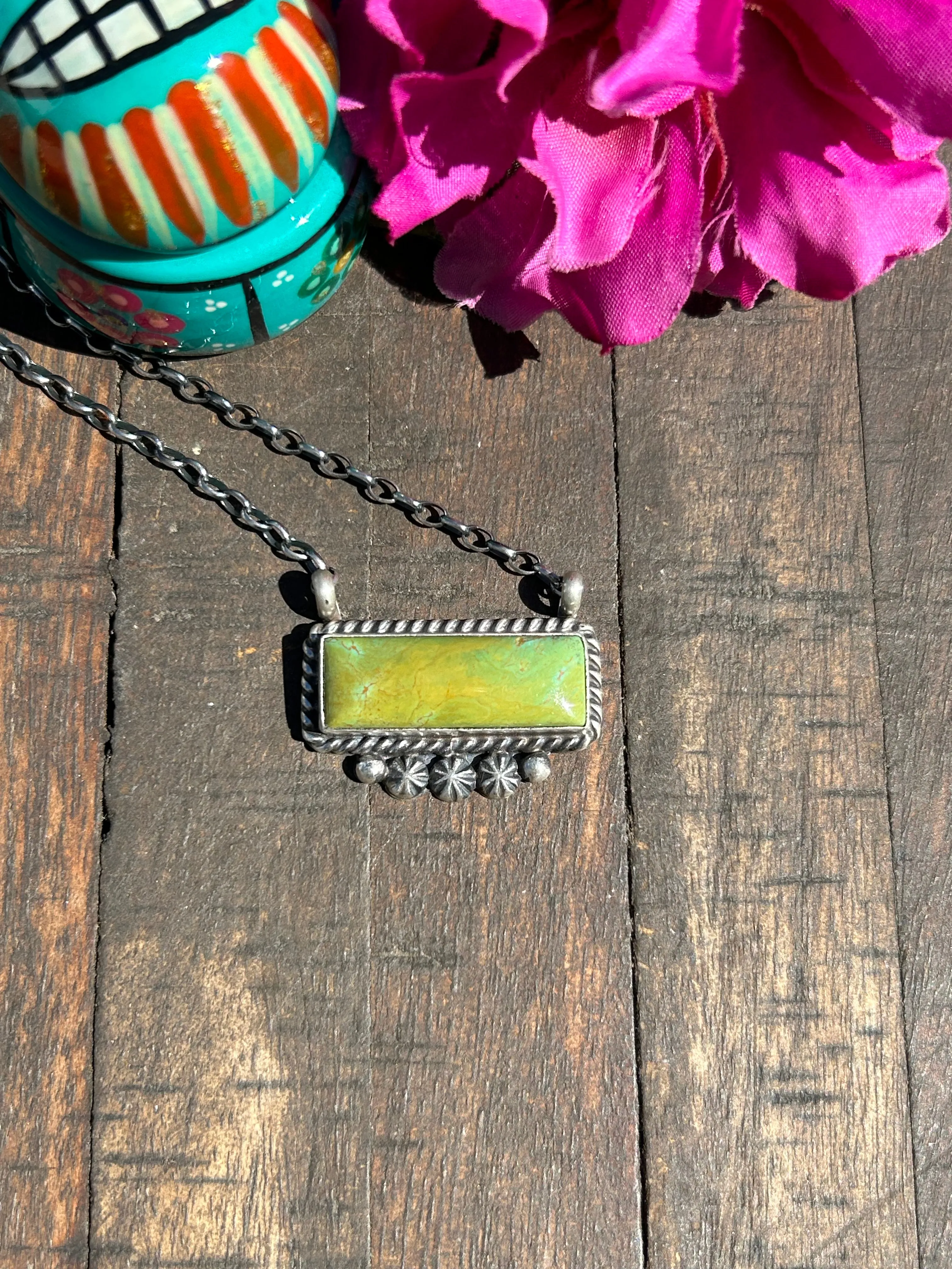 Kingman Bar Necklace #14
