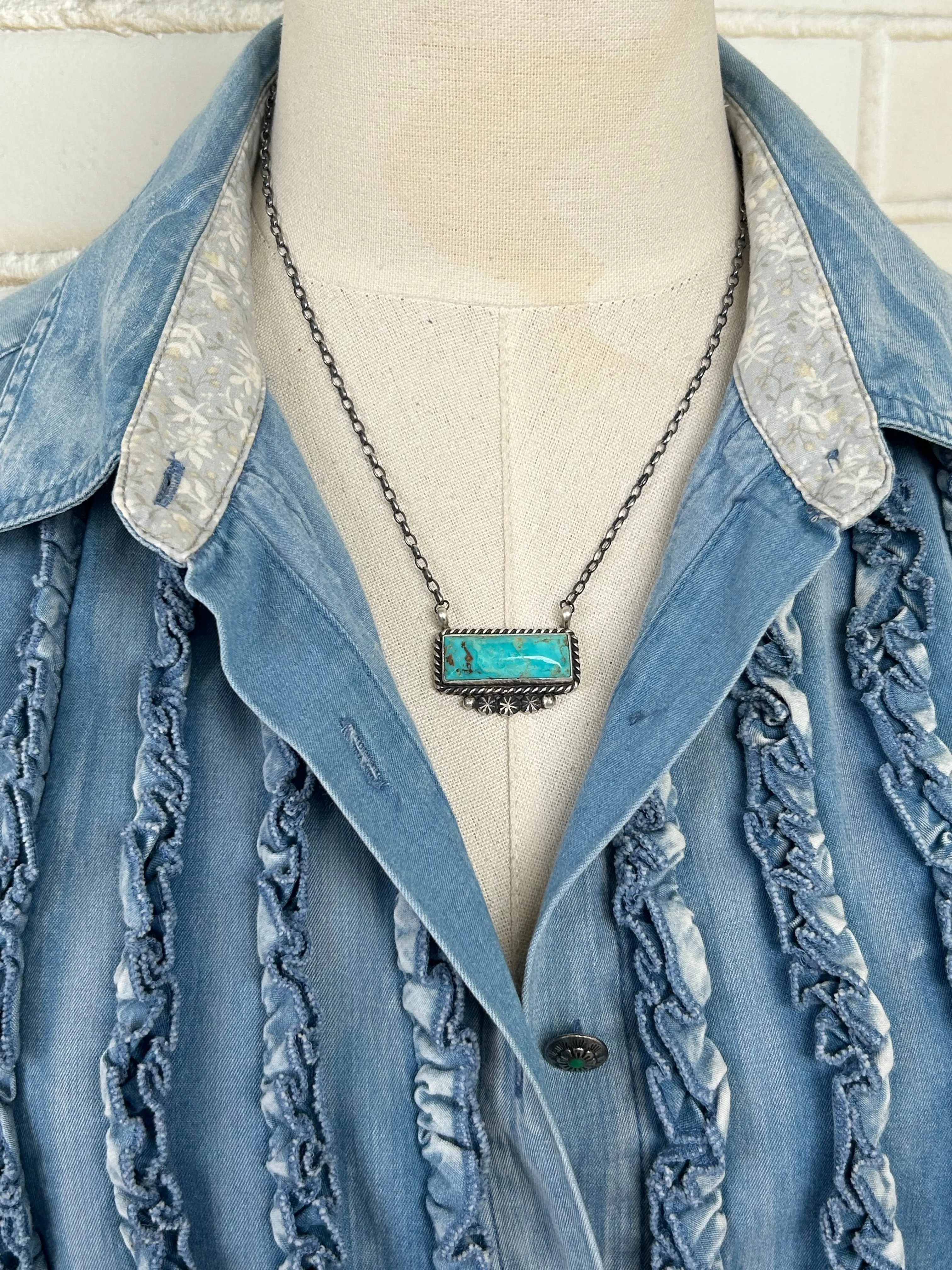 Kingman Bar Necklace #14